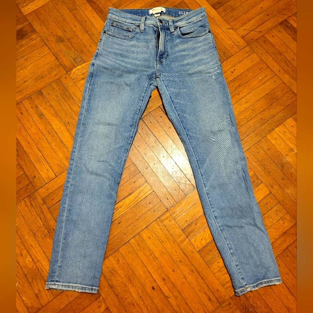Madewell light/med wash jeans W 30 L 30